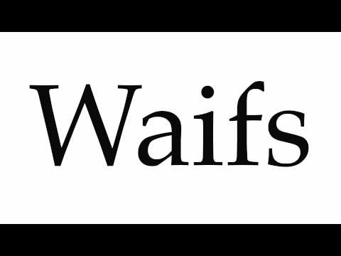 How to Pronounce Waifs