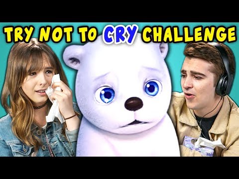 College Kids React To Try Not To Cry Challenge: Saddest Animations