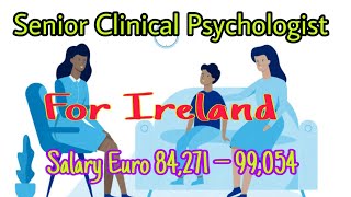Free Recruitment of Clinical Psychologist to Ireland