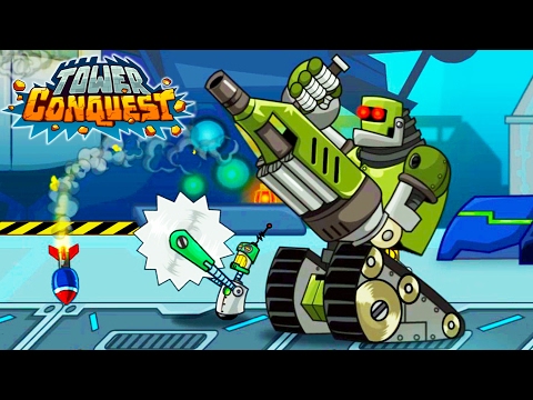 Tower Conquest #2 Победил СУПЕР РОБОТА Мульт Игра для детей про бои и сражения стенка на стенку