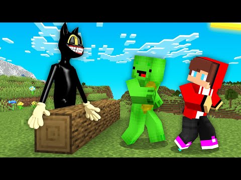 JayJay & Mikey - Minecraft - This is Real Cartoon Cat Chasing JJ and Mikey in Minecraft Challenge Maizen