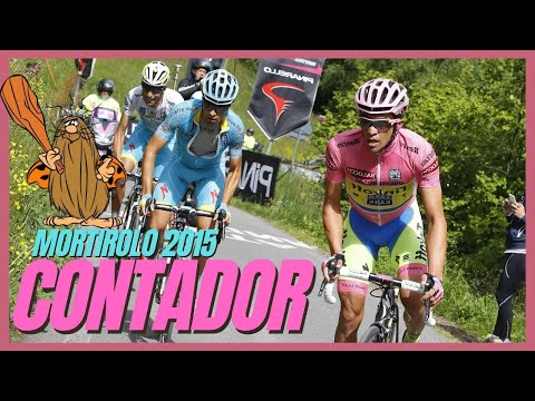 Epic comeback in the MORTIROLO – Alberto CONTADOR's best attacks. GIRO d'Italia 2015.