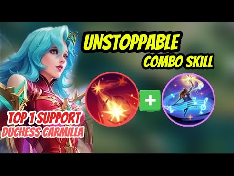 NEW ERA OF BUFF CARMILLA+RETRI+COMBO WITH SWAN PRINCESS|WHAT THE!?!?!?!?|TRY IT NOW|MLLBB