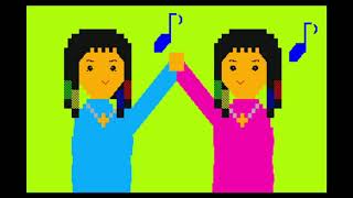 P6 Gallery 2008 (pictures demo) for the NEC PC-6001 mkII