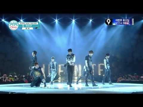 [720p HD] INFINITE - Destiny @ 20's Choice 130718