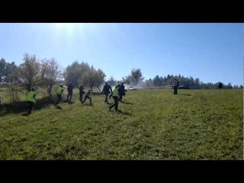 Anaszkiewicz/Kozłowski - Honda Civic VTi - SuperSprint Lipnicki 2012 - crash