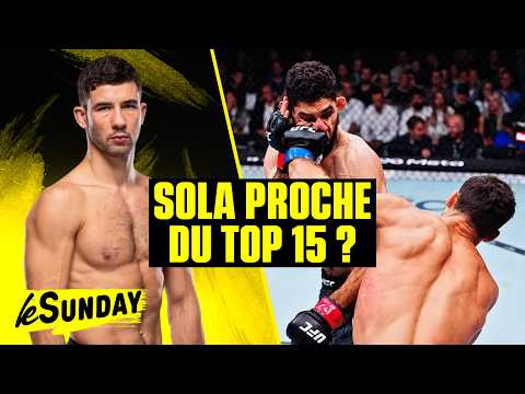 "À moi d'installer mon jeu", Sola revient sur son KO contre Ziam à l'UFC Paris (Le Sunday)