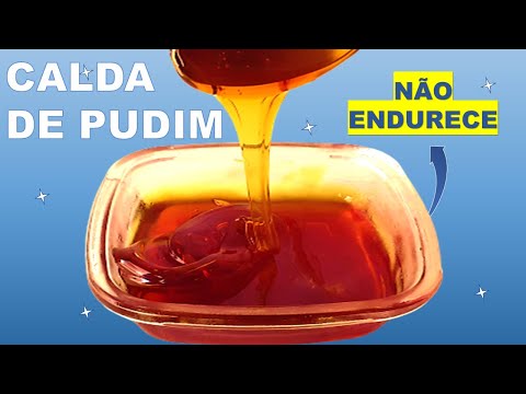 Non-Hardening Caramel Sauce | Pudding Sauce