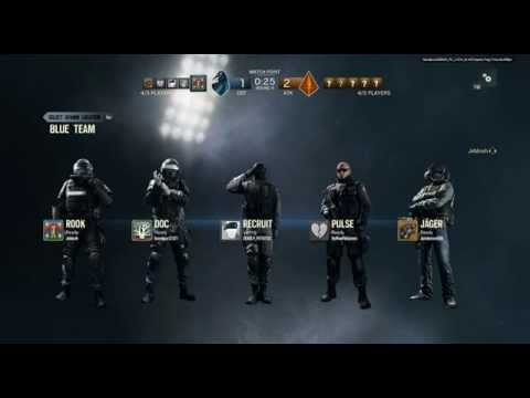 Rainbow Six Siege Beta: TDM Bomb/Secure Area: Rounds 1-4