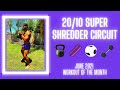 🔥 20/10 SUPER SHREDDER CIRCUIT | BJ Gaddour June 2021 Workout of the Month (WOM) Home Gym Fitness