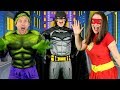 Alphabet Superheroes - ABC Superhero Song for Kids | Batman, Spiderman, PJ Masks, Incredibles, Hulk