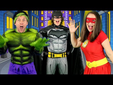 Alphabet Superheroes - ABC Superhero Song for Kids | Batman, Spiderman, PJ Masks, Incredibles, Hulk