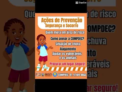 Coordenador Municipal de Proteção e Defesa Civil da cidade de Brejo da Madre de Deus.