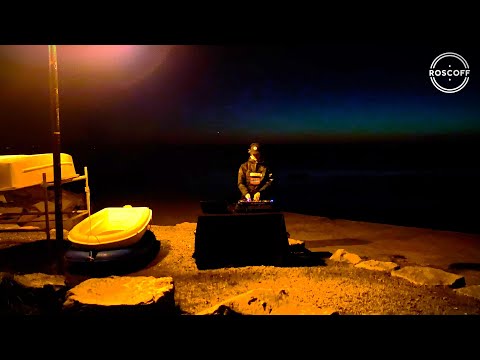 Mix Emotional Melodic Techno by Night, Normandie, France | Roscoff