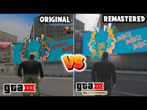 GTA III Original vs Remastered | Graph Comparison