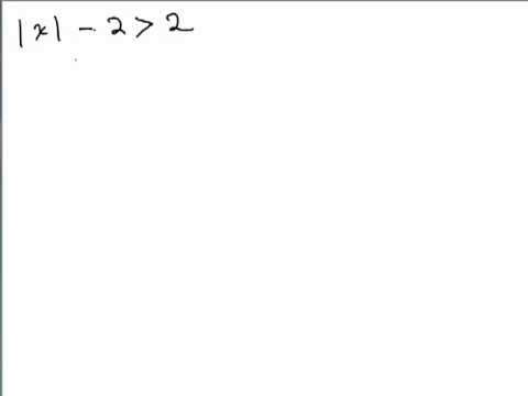 Absolute Value Inequalities 5