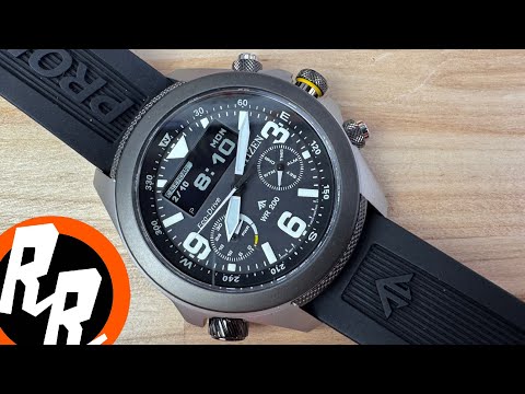 Citizen ProMaster Ani/Digi JV1007-07E (TriFecta Watches)