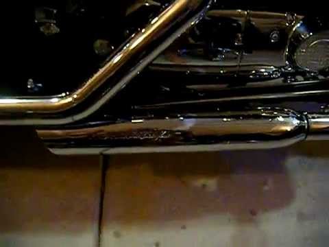 new Screaming Eagle mufflers installed on 2013 HD Sporster 72 001