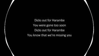 Rockie Gold - Dicks Out For Harambe Lyrics