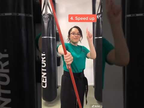 HOW TO FIGURE 8 WITH A BO STAFF