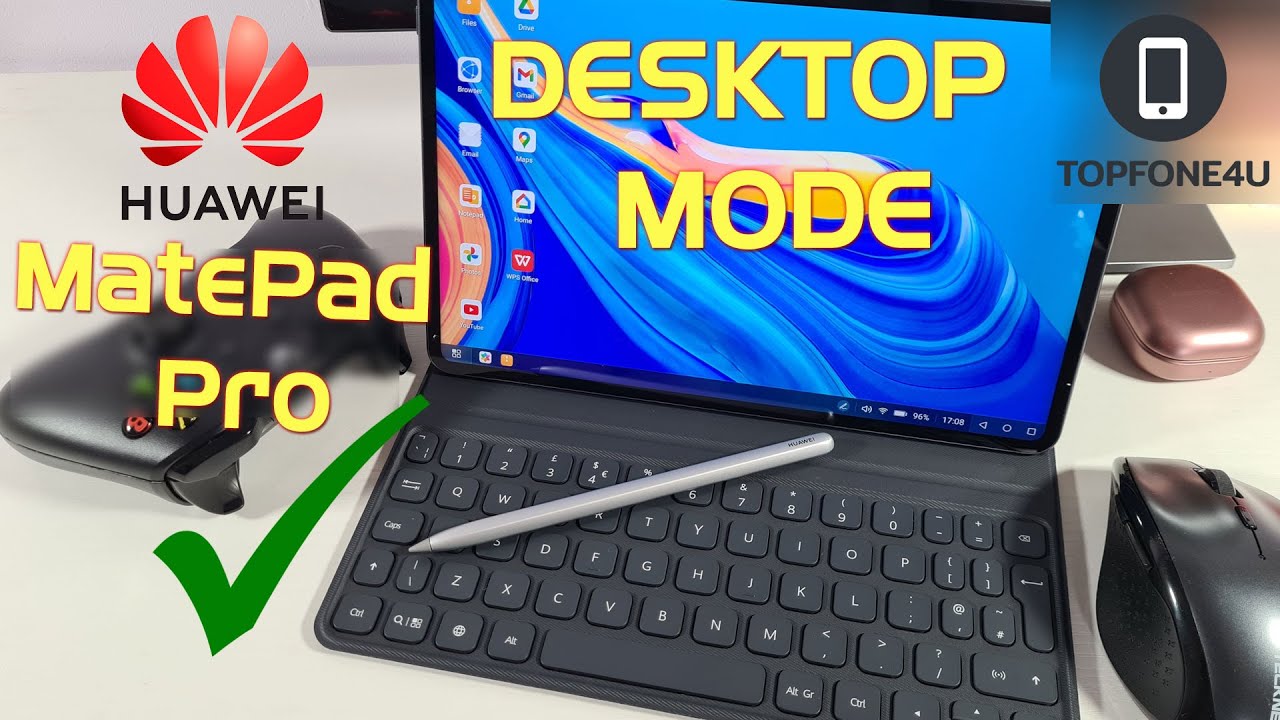 How to Access Desktop Mode on Huawei MatePad Pro, The Best Feature to use on EMUI 11 PC Mode 2021👍🔥