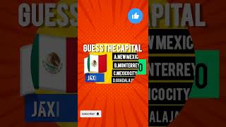 Can You Identify These Countries by Their Capitals? @MonkeyQuiz.