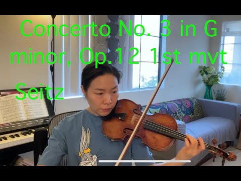 Seitz: Concerto No.3 in G minor, Op. 12, 1st mvt; Solos for Young Violinists vol.2