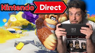 I Gotta Be Honest About That Donkey Kong Banaza Nintendo Direct...