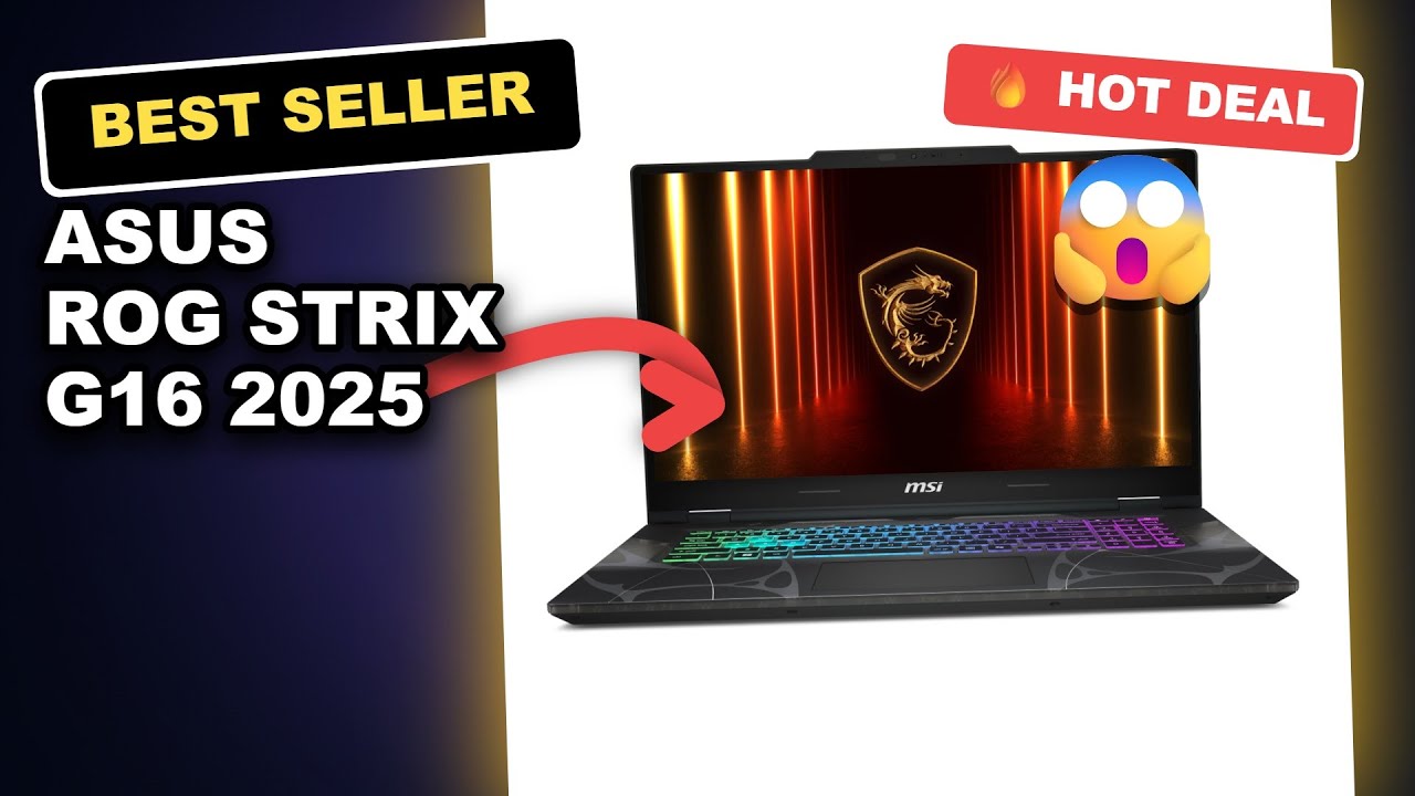ASUS ROG Strix G16 2025 Gaming Laptop Review - Unleash Gaming Power with Intel i7 NVIDIA RTX 5060