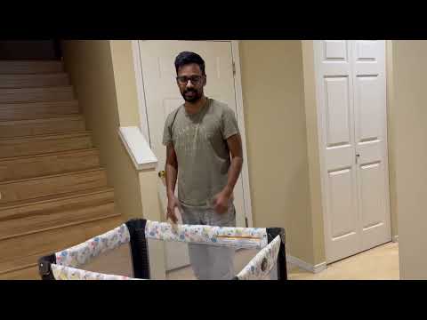 How to open and setup Graco Pack n Play