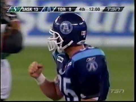 CFL 2006 SASKATCHEWAN ROUGHRIDERS AT TORONTO ARGONAUTS