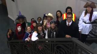 preview picture of video 'Halloween Costumes at City Hall 2013'