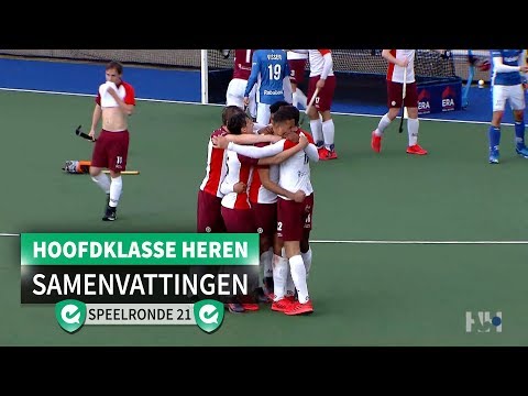Hoofdklasse Heren - Samenvattingen Speelronde 21