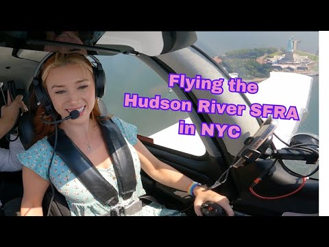 Flying the Hudson River SFRA on my birthday!
