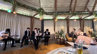 結婚式　余興　福笑い　高橋優