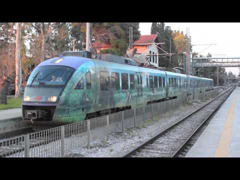 FIRST DESIRO EMU-5 Class 460 AT DEKELEIA GREECE 28th March 2016