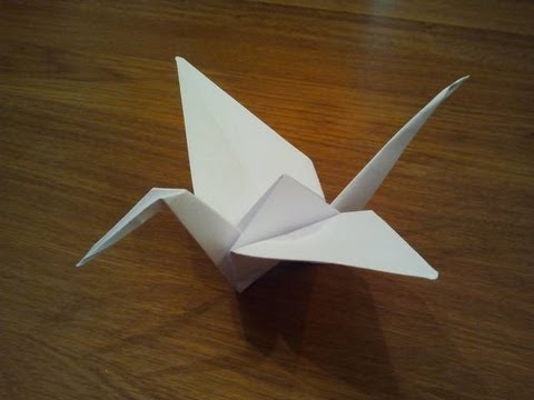 How To Make a Paper Crane - Origami