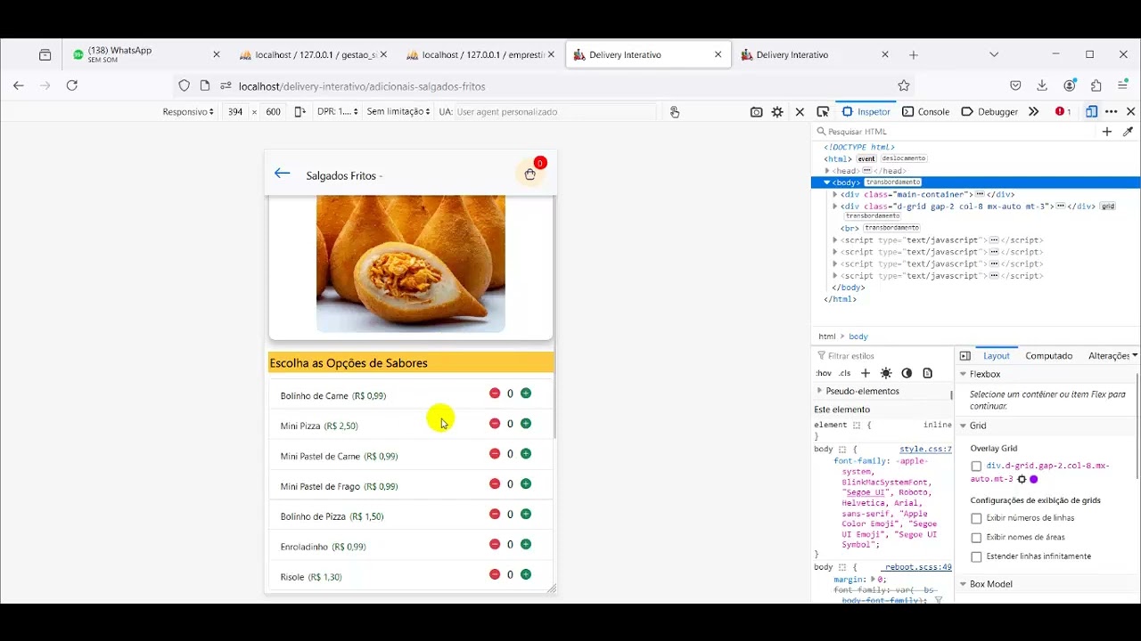 Presentation of Interactive Delivery System and Restaurants