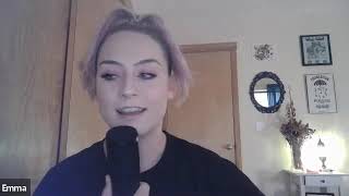 Emma Boster DYING WISH singer in conversation with Shane A., Bassett