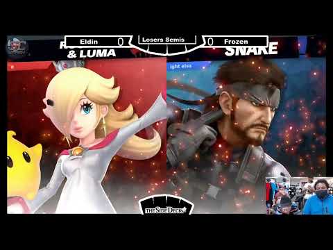 The Side Deck Smash #67 - Eldin (RosaLuma) VS Frozen (Snake) - SSBU Losers Quarters
