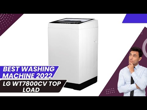 LG WT7800CV Top Load Washer review 2024 - best washing machine 2024