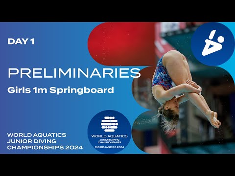 Girls 1m Springboard Prelims Highlights | Day 1 | Junior Diving Champs 2024