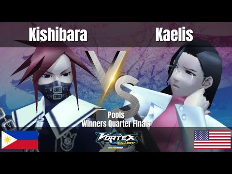 Kishibara (Zaki) vs Kaelis (Kyoko) - Vortex Gallery Online 2023 Project Justice Winners QuarterFinal