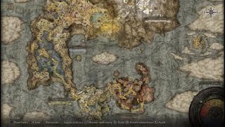 ELDEN RING™Mapa completo con puntos de gracia.