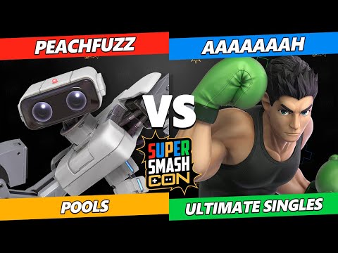 SSC 2023 - PeachFuzz (ROB) Vs. aaaaaaah (Little Mac) Smash Ultimate Tournament