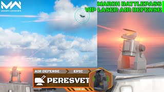 Peresvet New VIP Laser Air Defense Review | Modern Warships Alpha Test