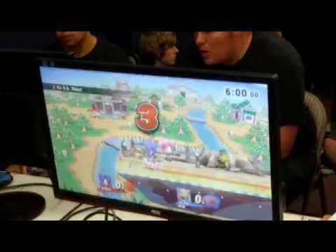 Glitch 2 Singles - Logic (Alph) Vs. Ferf (Sonic) SSB4 Pools Winners - Smash Wii U