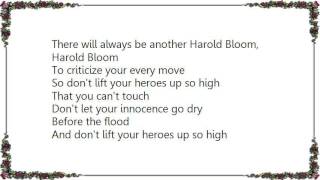 Cold War Kids - Harold Bloom Lyrics