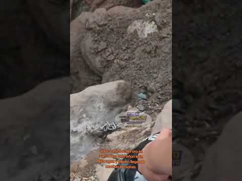 sigue La fiebre del oro en santa rosa del Peñon león Nicaragua y siguen llegando muchas personas