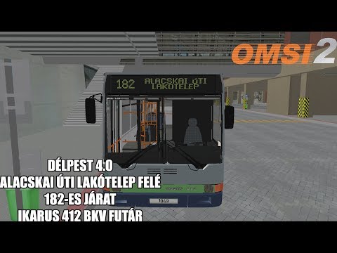 DÉLPEST 4.0 183-AS JÁRAT, IKARUS 412 BKV FUTÁR/ OMSI #3